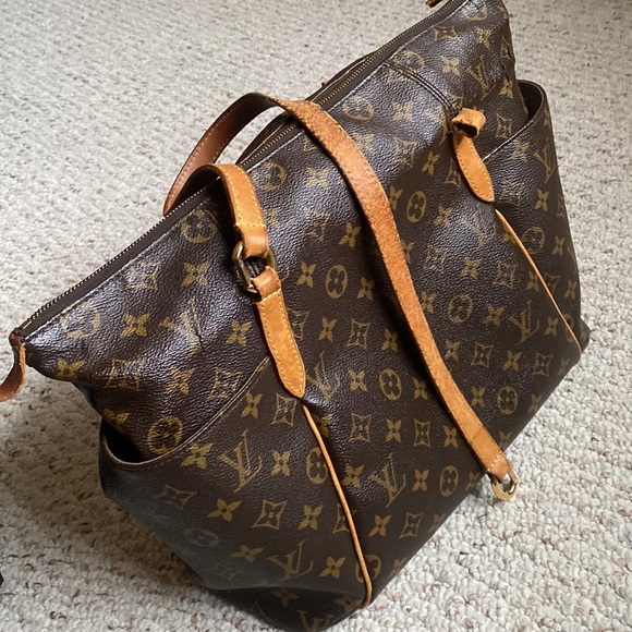 Louis Vuitton Shoulder Bag Totally MM Brown Monogram used broken strap - Picture 10 of 17